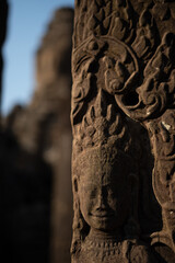 Angkor Wat Temple in the Ancient city of Angkor Thom, Siem Reap, Cambodia 
