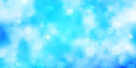 Light BLUE vector backdrop with dots.