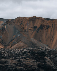 Iceland landscape, Highlands in Summer