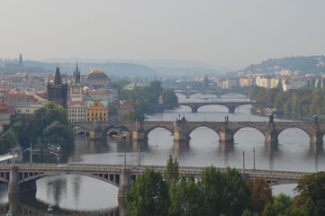 Fototapeta na wymiar Prague charles bridge