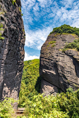 Guangxi Guilin Resources Tianmen Mountain Zijiang River Scenery