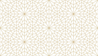 Seamless vector pattern in authentic arabian style.