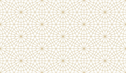 Seamless vector pattern in authentic arabian style.