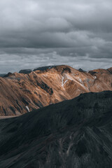 Iceland landscape, Highlands in Summer