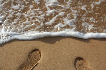 sand and waves