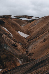 Iceland landscape, Highlands in Summer