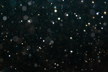 Glittering stars of bokeh use for celebrate