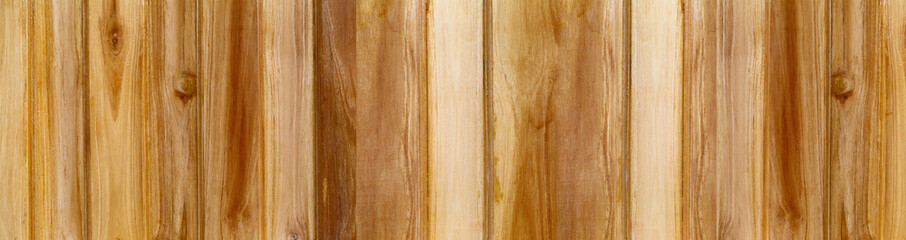 Fototapeta premium Panorama old wood texture of pallets.