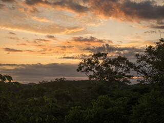 Colores del atardecer