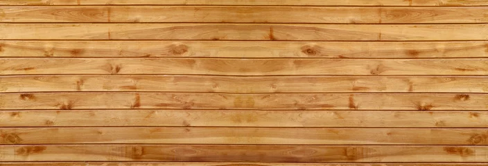 Fotobehang Panorama old wood texture of pallets. © meepoohyaphoto