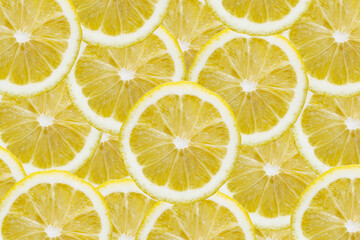 Lemon slice background.
