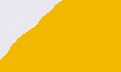Art paper of overlapping and tearing.