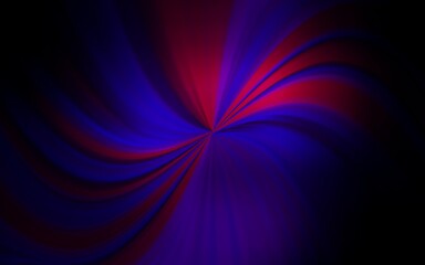 Obraz premium Dark Purple vector blurred pattern.