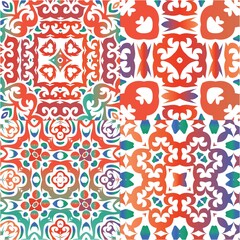 Ornamental talavera mexico tiles decor.