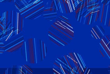 Light Blue, Red vector pattern with spheres.