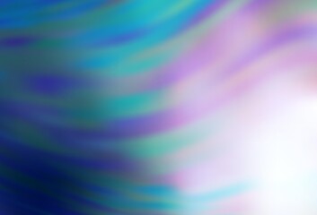 Light BLUE vector blurred pattern.