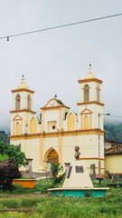 Church in a small town in Intibuca Honduras