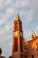Saint Anthony of Padua church in Vienna, belfry