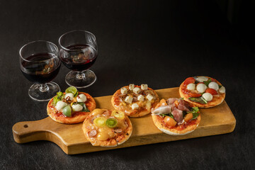 ピッツア　Italian home-made pizza
