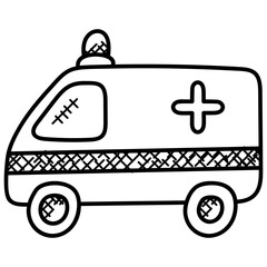 
Ambulance is vehicle for emergency medical care
