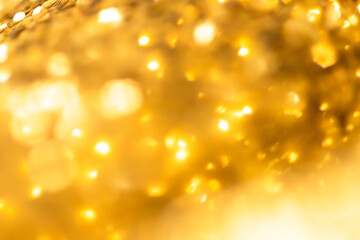 abstract Gold colorful defocused circular facula,abstract background.