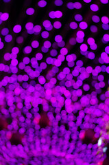 Defocused  abstract christmas background