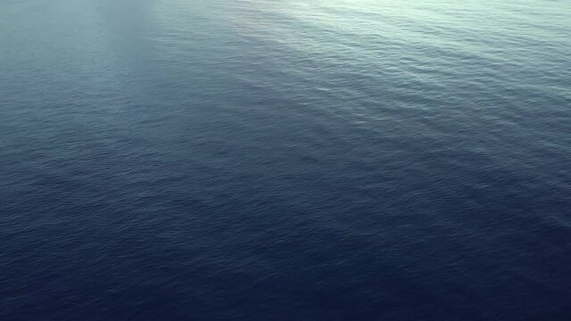 Cinemagraph loop of empty ocean