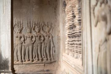 Angkor Wat Temple in the Ancient city of Angkor Thom, Siem Reap, Cambodia 