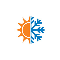 Summer Vector , Weather Logo Vector
