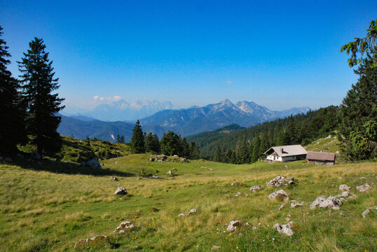 Kohler Alm mountain hut near Inzell