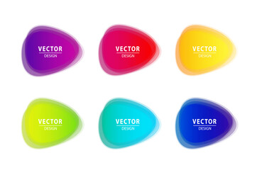 Modern round or circles abstract banners overlay. Graphic banners concept vector design EPS10.