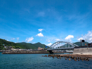 橋 , すさみ川 , bridge , japan
