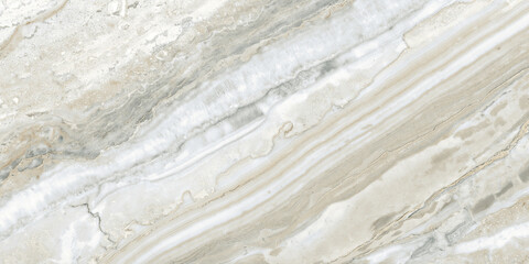 off white color onyx marble design with cross veins natural texture polished surface - 390052593