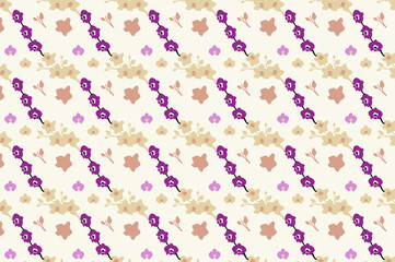 Lotus Flower Digital Paper. Suitable for backgrounds and wallpapers.