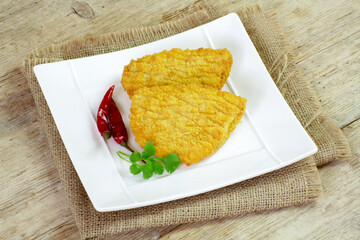 cordon bleu dans une assiette