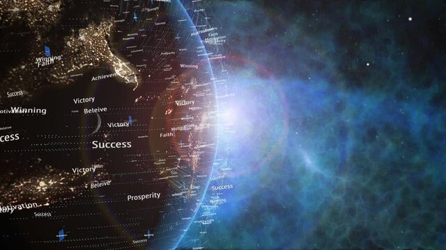 Global motivation and inspiration background