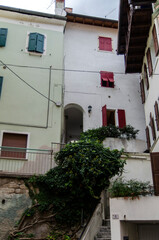 Fototapeta na wymiar Miejscowość Malcesina - Włochy
