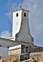 Details of the historic castle in Peniche, Centro - Portugal