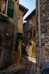 Fototapeta na wymiar Miejscowość Malcesina - Włochy 