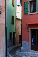 Fototapeta na wymiar Miejscowość Malcesina - Włochy 