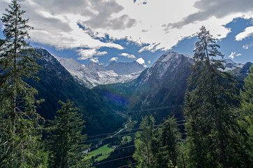 Fototapeta na wymiar Alpy