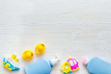 Daily newborn care products for skin and bathing