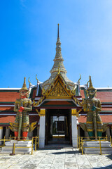Wat Pra Keaw at Bangkok, Kingdom of Thailand