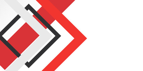 Red black white abstract background. Vector illustration design for business presentation, banner, cover, web, flyer, card, poster, game, texture, slide, magazine, and powerpoint. 