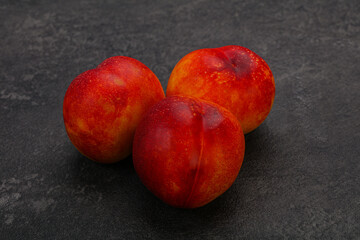 Ripe sweet tasty Nectarine fruit