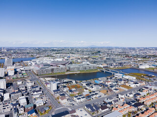 Fototapeta premium 新興住宅地 ドローン