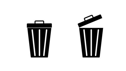 Delete icon. List remove button illustration