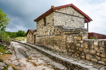 Estate of Abraham Firkovich (Karaite writer and archeologist) built in 18th century in the famous ancient city-fortress Chufut-Kale ("Jewish Fortress" in Turkish) in the Crimean Mountains