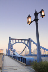 清洲橋夕景夜景