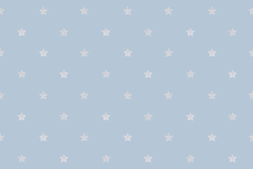 Seamless glittery silver stars background design resource